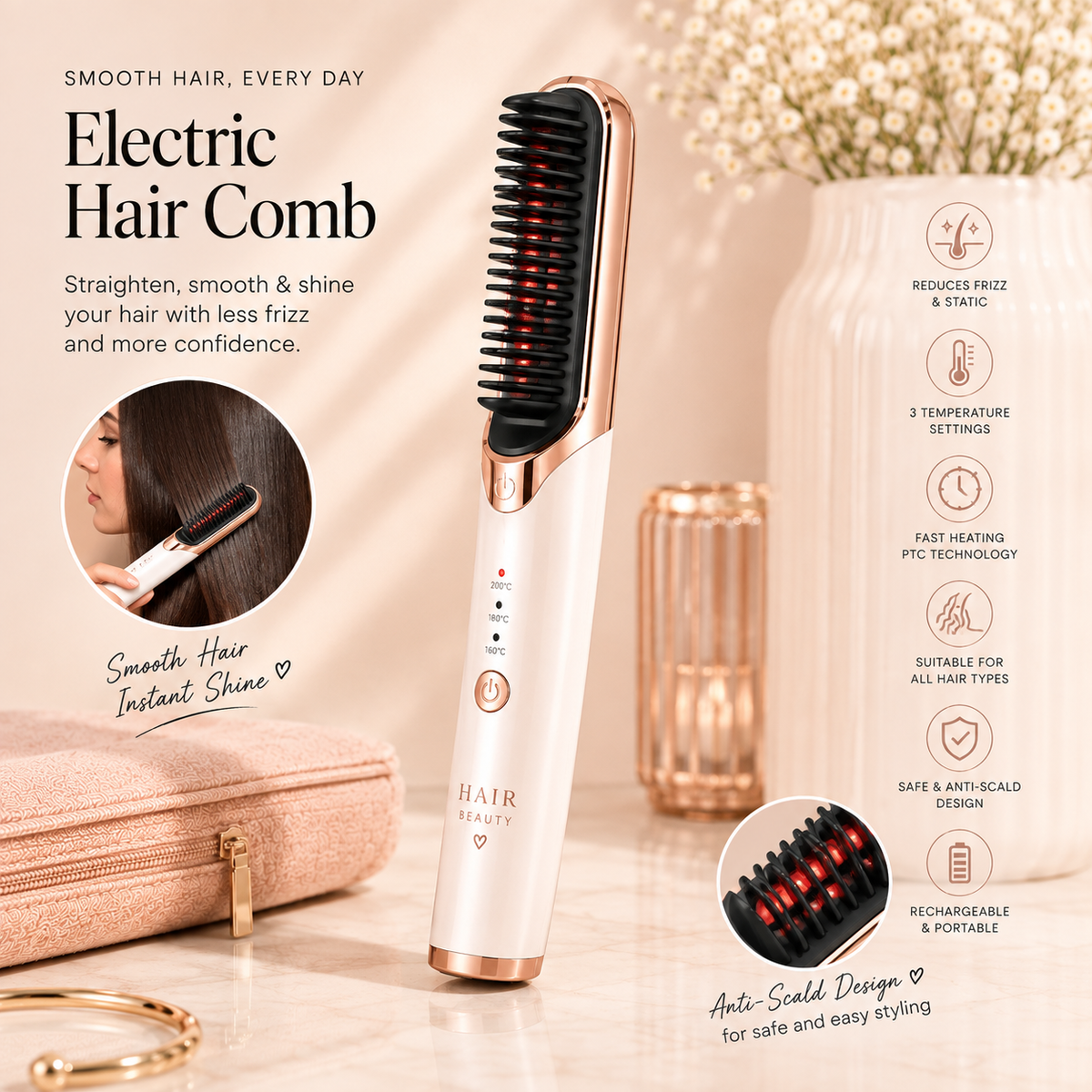 Electric Hair Comb