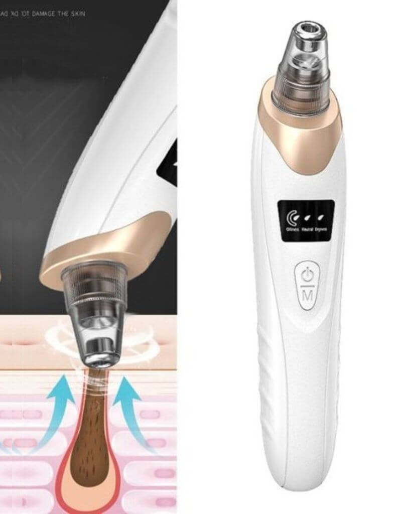5-in-1 Rechargeable Blackhead Remover & Facial Pore Cleaner
