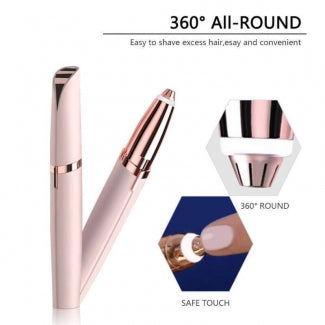 Rechargeable Facial & Eyebrow Hair Remover – Precision Trimmer Pen