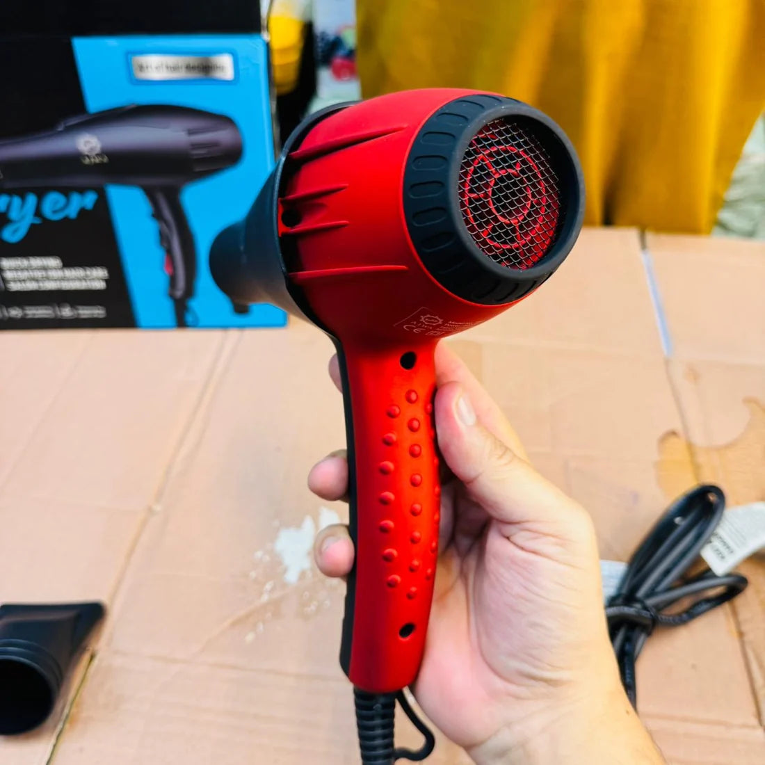 AJWA Professional Hair Dryer 2200W | Salon & Home Hair Dryer