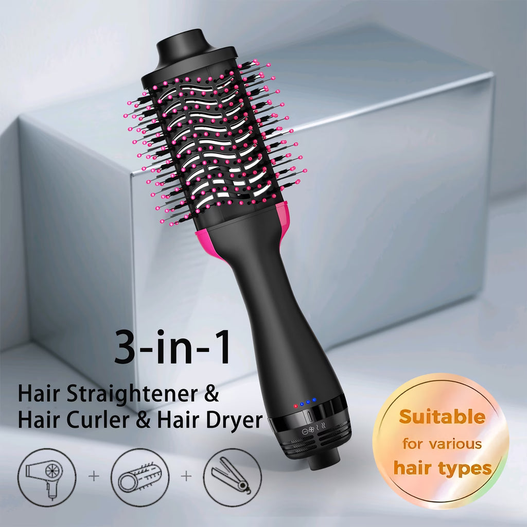 3-in-1 Hair Dryer Brush | Volumizing Hot Air Styling Brush