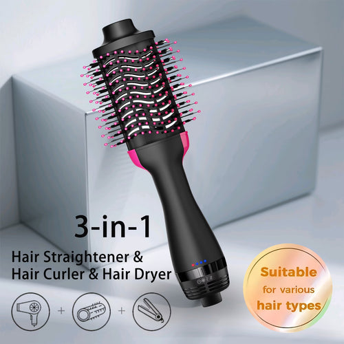 3-in-1 Hair Dryer Brush | Volumizing Hot Air Styling Brush