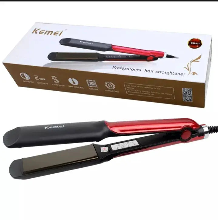 Kemei KM-531 Hair Straightener with Adjustable Temperature