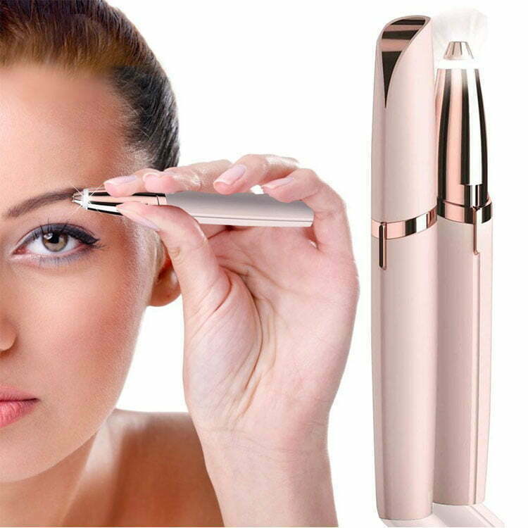 Rechargeable Facial & Eyebrow Hair Remover – Precision Trimmer Pen