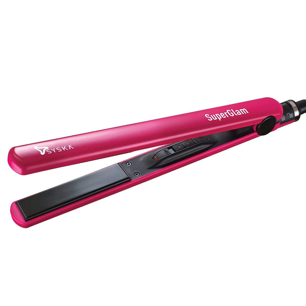 Syska HS6810 Professional Hair Straightener for Women – Fast Heating Ceramic Plates.