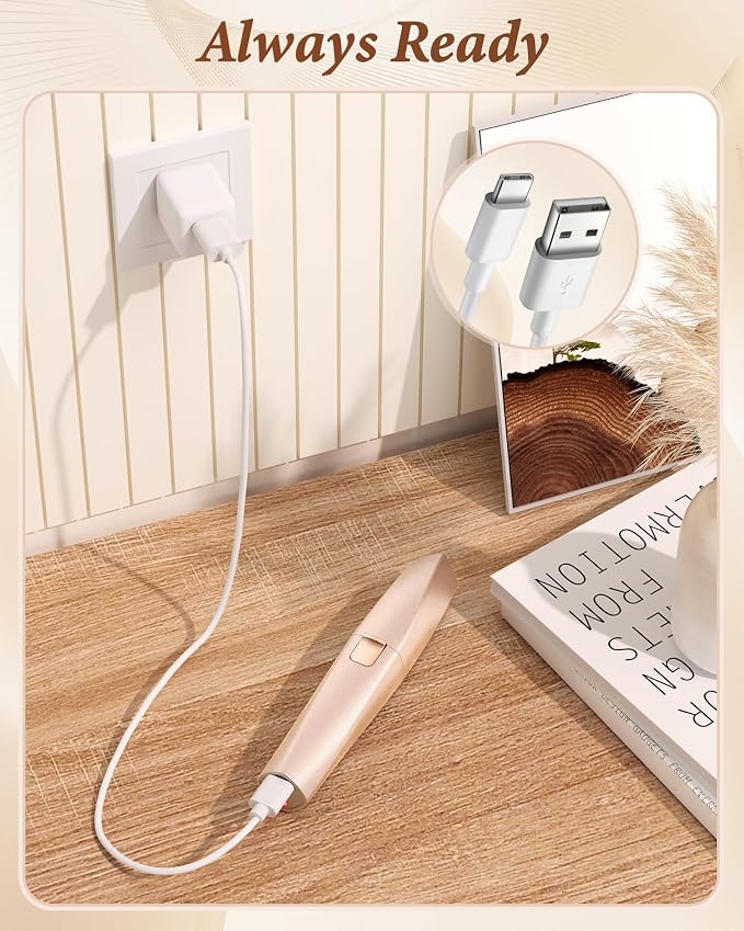 2 in 1 Rechargeable Face Shaver and Eyebrow Razor.